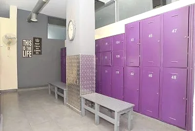 womens locker room